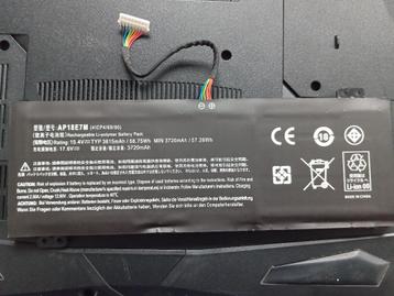 Laptop batterij ap18e7m acer