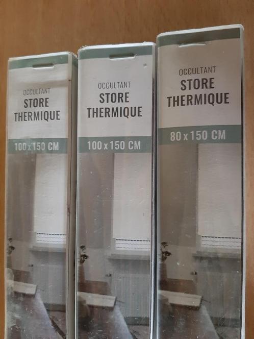 4 stores thermo - Nouveau dans la boîte !, Maison & Meubles, Ameublement | Rideaux & Stores à lamelles, Neuf, 100 à 150 cm, 100 à 150 cm