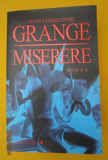Boek „Miserere” van Jean-Christophe Grangé