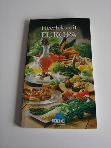 Livre « Delicious from Europe »  