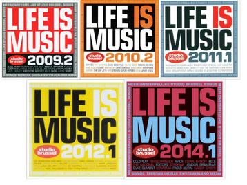 Life is Music - Studio Brussel - Cd's