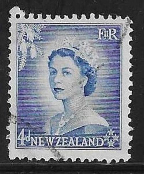 New Zealand - Afgestempeld - Lot nr. 515 - Queen Elisabeth, Timbres & Monnaies, Timbres | Océanie, Affranchi, Envoi