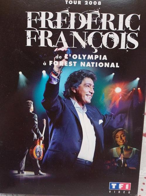 dvd frédéric françois de l'olympia à forest national, CD & DVD, DVD | Musique & Concerts, Comme neuf, Musique et Concerts, Tous les âges