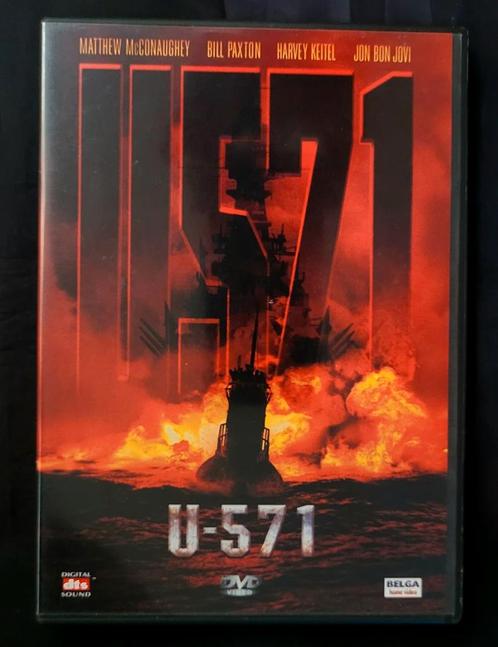 DVD du film U571 - Guerre, CD & DVD, DVD | Action, Utilisé, Guerre, Enlèvement ou Envoi