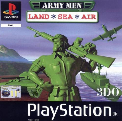 Army Men Land Sea Air (la boîte est endommagée), Consoles de jeu & Jeux vidéo, Jeux | Sony PlayStation 1, Utilisé, Aventure et Action