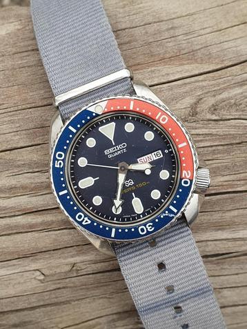 1979 Montre de collection Seiko SQ 'Pepsi' d'origine