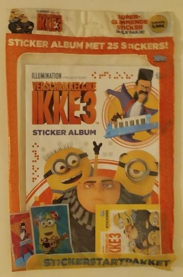 Despicable Me 3 STICKER ALBUM WITH 25 STICKERS