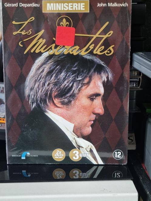 Les Miserables; Gerard Depardieu, Alle dvd's -20%, Cd's en Dvd's, Dvd's | Avontuur, Nieuw in verpakking, Ophalen of Verzenden