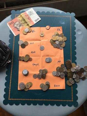 Set van verschillende munten ~ 10€ ~