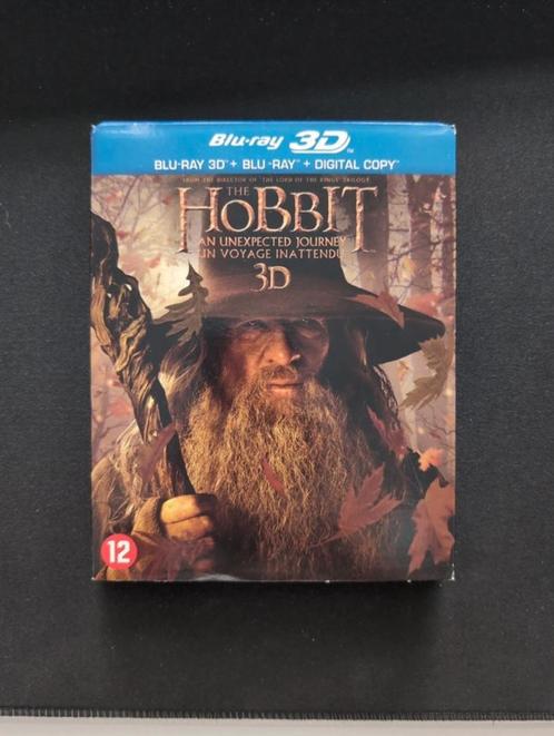 Hobbit - Un Voyage Inattendu 3D (3D Blu-ray), CD & DVD, Blu-ray, Comme neuf, Science-Fiction et Fantasy, 3D, Enlèvement ou Envoi