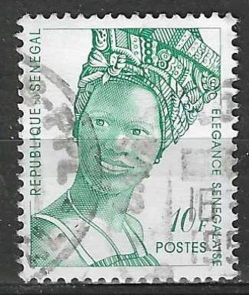 Senegal 1995 - Yvert 1178B - Elegante Senegalese (ST), Timbres & Monnaies, Timbres | Afrique, Affranchi, Envoi