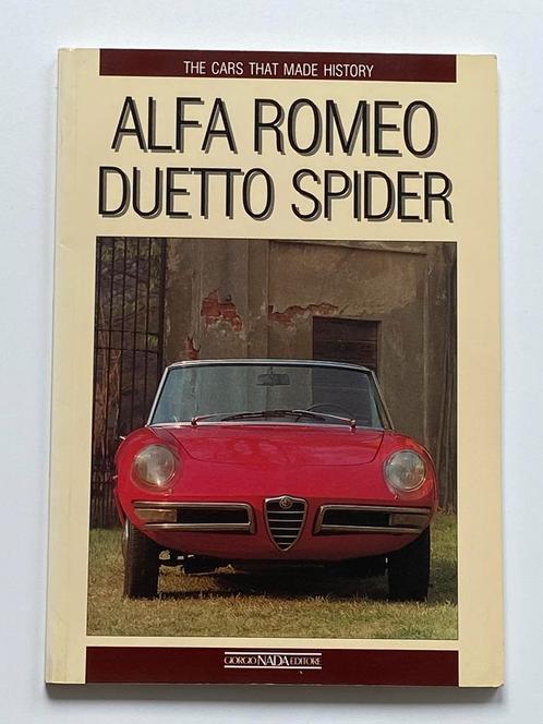 Alfa Romeo Duetto Spider – Giorgio Nada Editori - 1991, Livres, Autos | Livres, Utilisé, Alfa Romeo