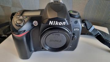 Nikon D70s  nieuwstaat!