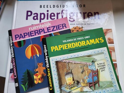 knutselboekenpakket papier, Boeken, Hobby en Vrije tijd, Zo goed als nieuw, Scrapbooking en Knutselen, Ophalen of Verzenden