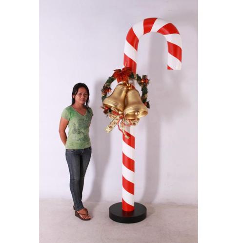 CANNE À BONBONS 190 cm - statue de Noël en bonbon, Divers, Noël, Neuf, Enlèvement ou Envoi