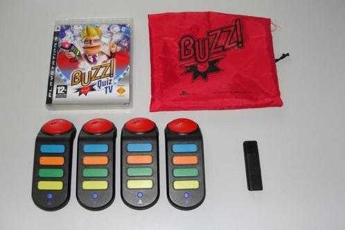 Buzz Quiz TV + Manettes Buzz sans fil, Consoles de jeu & Jeux vidéo, Jeux | Sony PlayStation 3, Comme neuf, Puzzle et Éducatif