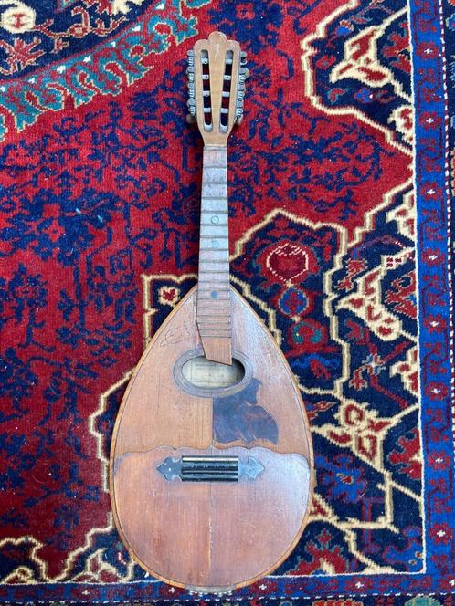 antieke Gelas mandoline uit 1931, Musique & Instruments, Instruments à corde | Mandolines, Utilisé, Enlèvement ou Envoi