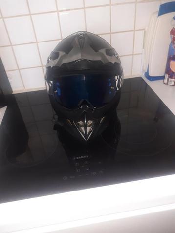 Helm plus bril te koop