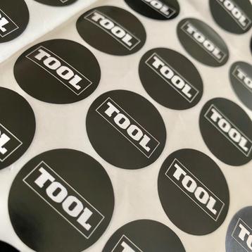 Tool stickers - 10 stuks