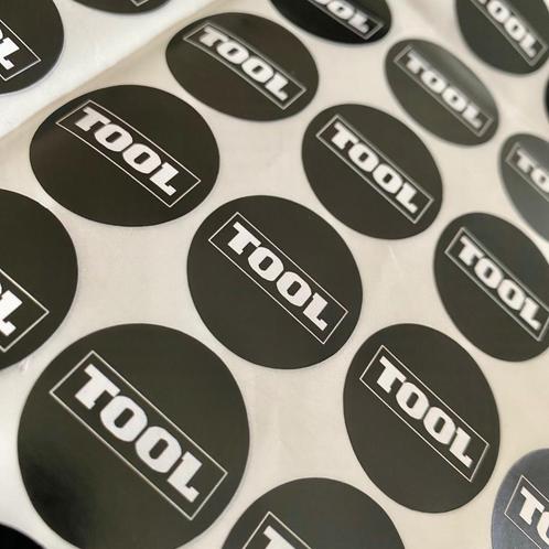 Tool stickers - 10 stuks, Collections, Autocollants, Neuf, Autres types, Enlèvement ou Envoi