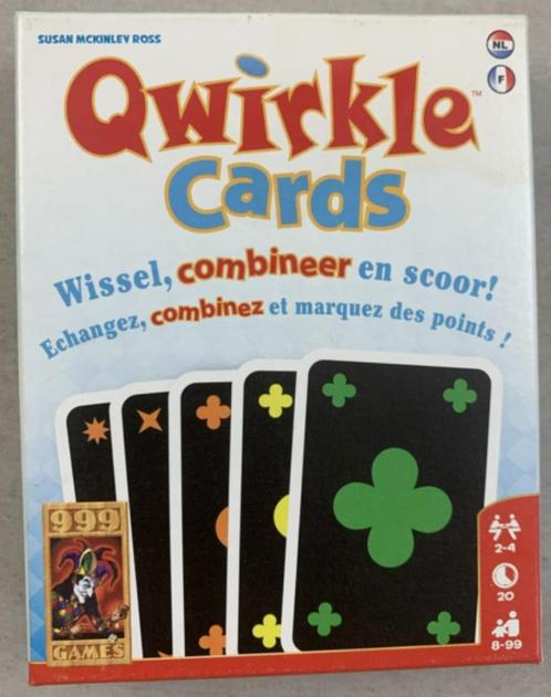 Jeu de cartes Qwirkle Cards, cartes complètes 999 jeux, Hobby & Loisirs créatifs, Jeux de société | Jeux de cartes, Utilisé, Enlèvement ou Envoi