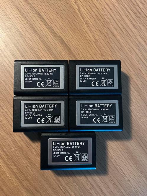 Batterie Leica BP-SCL 2, TV, Hi-fi & Vidéo, Photo | Accumulateurs & Batteries, Utilisé