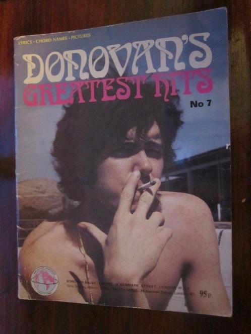 Donovan's Greatest Hits No 7 – Partituren / Bladmuziek, Musique & Instruments, Partitions, Utilisé, Artiste ou Compositeur, Guitare