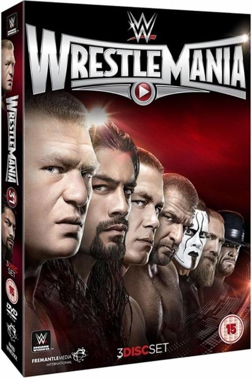 WWE Wrestlemania 31 (Nieuw in plastic), CD & DVD, DVD | Sport & Fitness, Neuf, dans son emballage, Autres types, Sport de combat