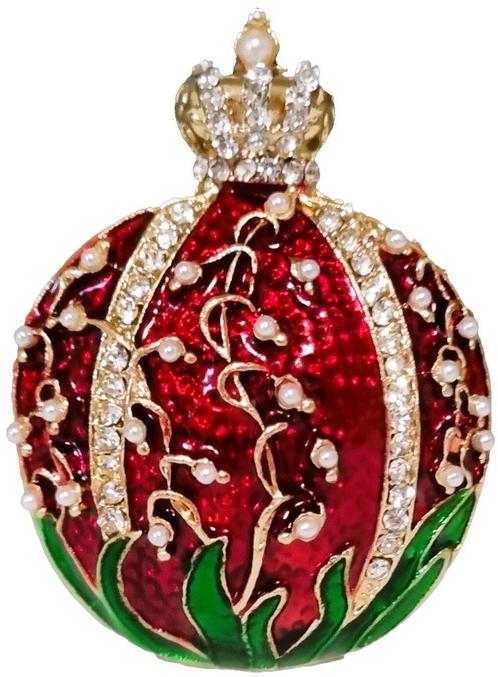 Broche d'après Fabergé, Bijoux, Sacs & Beauté, Broches, Neuf, Enlèvement ou Envoi