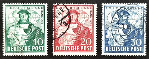 All.Besetzung: Exportmesse Hannover 1949, Postzegels en Munten, Postzegels | Europa | Duitsland, Gestempeld, Overige periodes