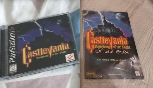 Castlevania Symphony Of The Night game and guide Bradygames, Consoles de jeu & Jeux vidéo, Jeux | Sony PlayStation 1, Comme neuf