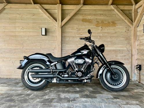 Harley Fatboy Lo - L'aigle hurlant, Motos, Motos | Harley-Davidson, Particulier, plus de 35 kW, Enlèvement