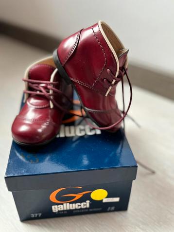  Eerste schoenen, maat 18, merk: Gallucci