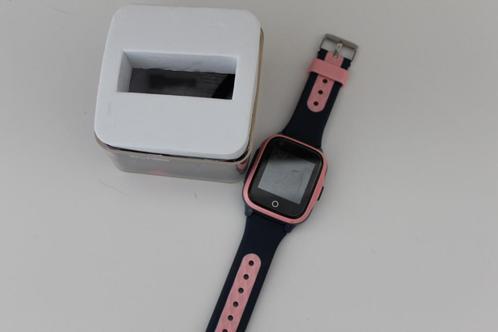 Horloges GPS traker kinderen, Handtassen en Accessoires, Horloges | Kinderen, Gebruikt, Meisje, Roze, Ophalen of Verzenden