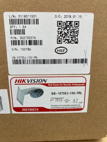 3 NIEUWE muurbeugels voor security camera van Hikvision