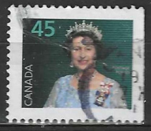 Canada 1995 - Yvert 1418a - Koningin Elisabeth - 45 c. (ST), Timbres & Monnaies, Timbres | Amérique, Affranchi, Envoi