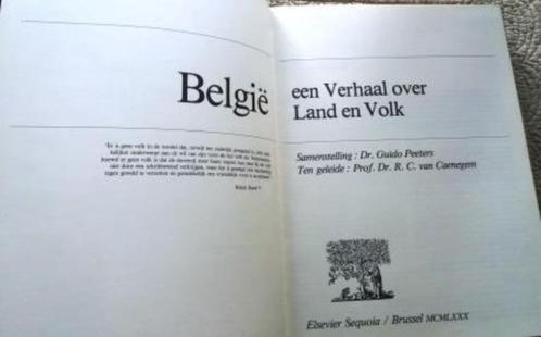 BELGIË een verhaal over Land en Volk, Livres, Histoire nationale, Neuf, 19e siècle, Enlèvement ou Envoi