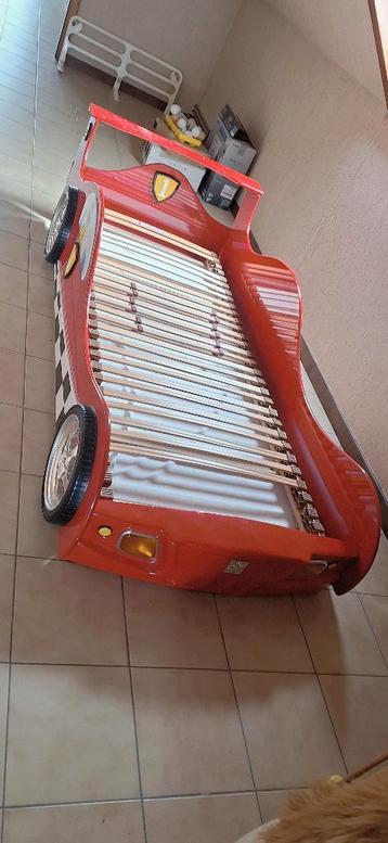 1 persoonsbed raceauto GRATIS