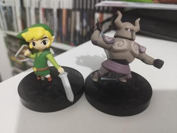 2 figurines Zelda Phantom Hourglass