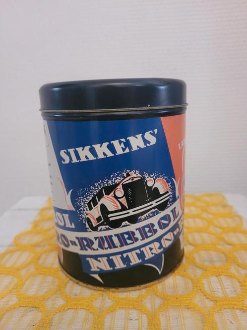 Sikkens - Rubbol - Nitro - Sassenheim nieuwe metalen doos, Verzamelen, Blikken, Nieuw, Overige, Overige merken, Ophalen of Verzenden