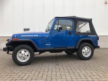 Jeep Wrangler 4.0 6 cilinder oldtimer !