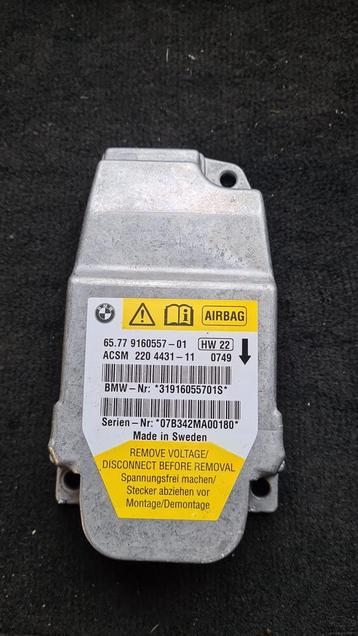 Airbag sensor module BMW Z4 E85 E86 65779160557 9160557