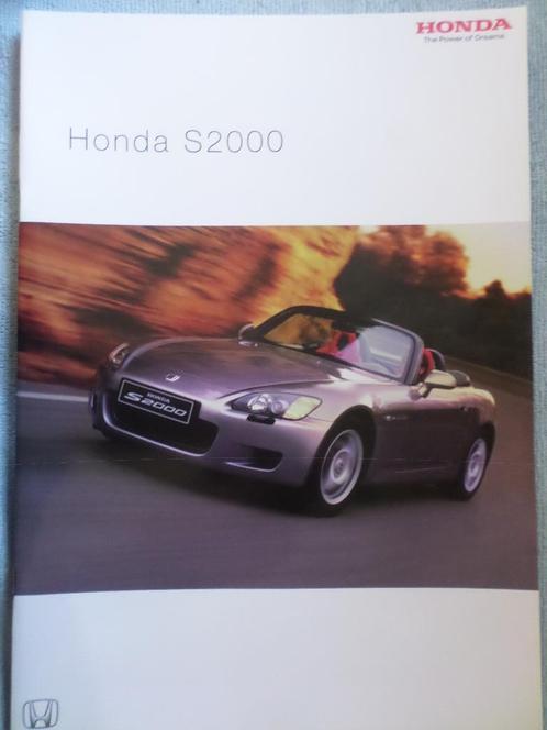 Brochure de la Honda S2000 S2K S 2000 2003, Livres, Autos | Brochures & Magazines, Honda, Enlèvement ou Envoi