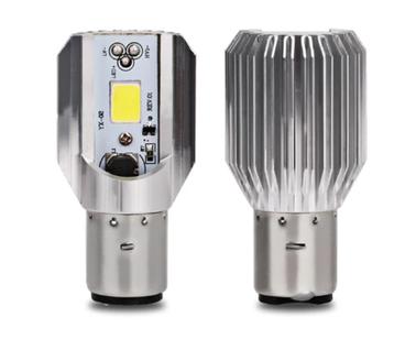 Ampoule de phare de moto Led Ba20d, 6000k, ampoule H6 Ba20d
