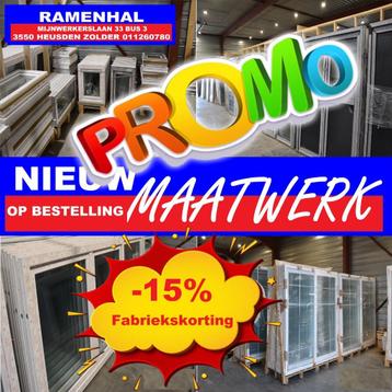 GROTE MAGAZIJN VERKOOP +7000 ARTIKELEN, ACTIE 15% MAATWERK