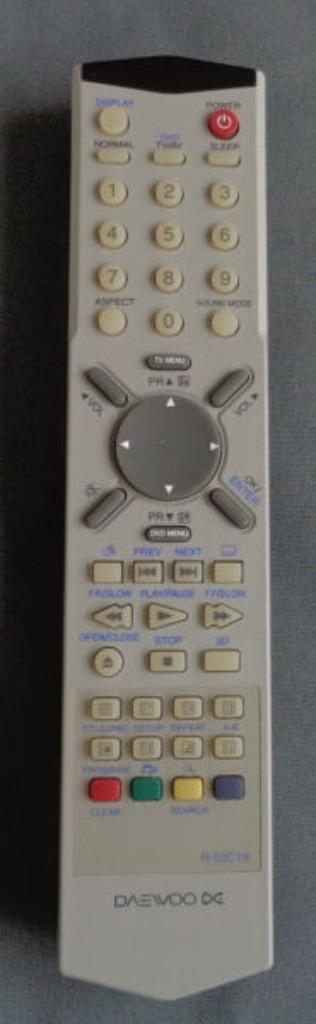 Télécommande DAEWOO R-52C19 TV DVD COMBI, TV, Hi-fi & Vidéo, Télécommandes, Utilisé, DVD, TV, Enlèvement ou Envoi
