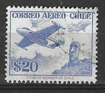 Chili 1956/1957 - Yvert 170PA - Boven het Paaseiland  (ST)