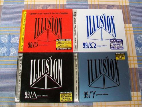 llusion - Beta - Omega - Delta - Gamma - Edition - Trance, CD & DVD, CD | Dance & House, Utilisé, Techno ou Trance, Enlèvement ou Envoi