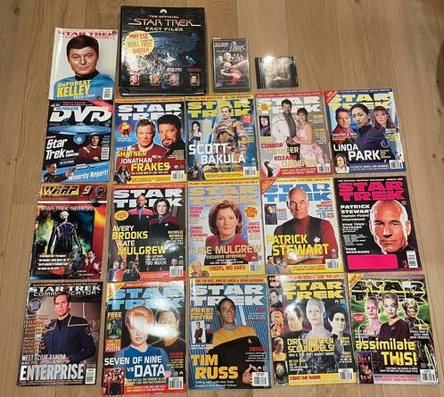 Star Trek magazines, Verzamelen, Film en Tv, Gebruikt, Film, Overige typen, Ophalen of Verzenden