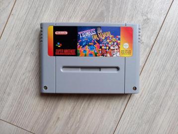 Tetris et Dr. Mario pour Super Nintendo (SNES)
